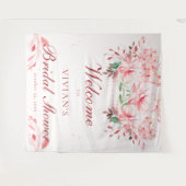 Elegant Flawless Sakura Roze Vrijgezellenfeest Wel Wandkleed (Voorkant (horizontaal))