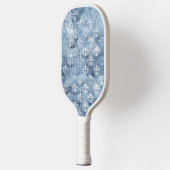 Elegant Fleur-de-Lis -  Blauw Frans Pickleball Paddle (Links)