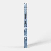 Elegant Fleur-de-Lis - Blauw Frans Samsung Galaxy Hoesje (Rechterkant)