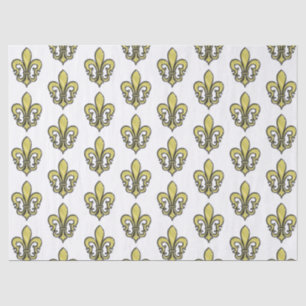 Elegant Fleur de Lis Design Tissue Paper Tissuepapier