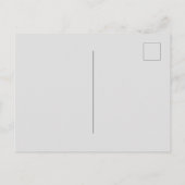 Elegant Fleur de Lis Sla de datum 2 Aankondigingskaart (Achterkant)