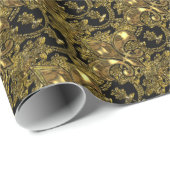 Elegant Fleur Royal Baroque Elegant Cadeaupapier (Rol Hoek)