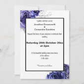 ELEGANT FLORAAL ONTWERPWEDING KAART (Voorkant)