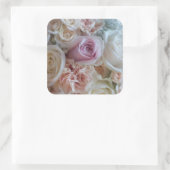 Elegant Florai Wedding Stickers en Envelope Seals (Tas)