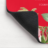 Elegant Floral 1 Corinthians 16: 14 Muismat (Hoek)