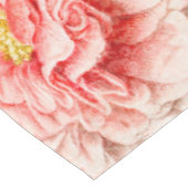  Elegant Floral Aangepaste Tekst Foto Geel Tafelkleed (Gekanteld)