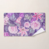 Elegant Floral Achtergrond | Handdoekset Bad Handdoek (Handdoek)