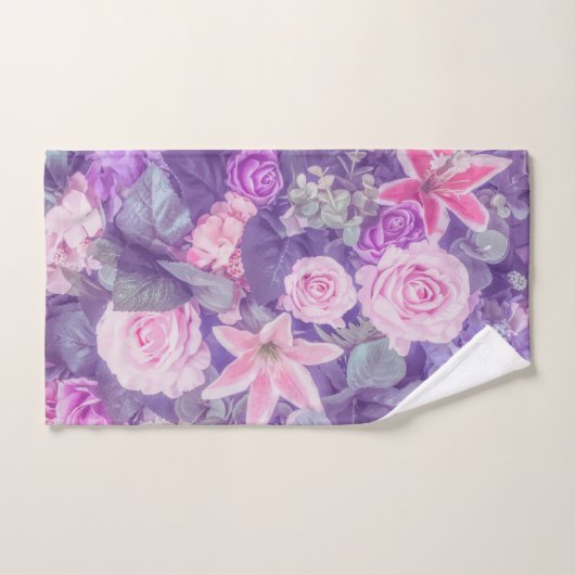 Elegant Floral Achtergrond | Handdoekset Bad Handdoek (Handdoek)