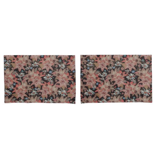 Elegant Floral Achtergrond | Proefcase Kussensloop (Voorkant-Set)