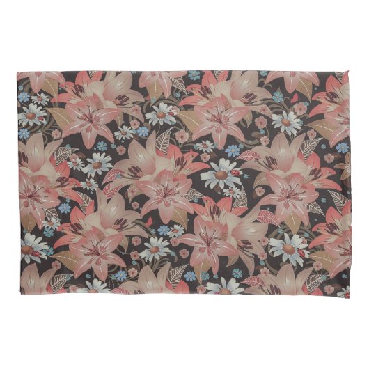 Elegant Floral Achtergrond | Proefcase Kussensloop (Voorkant-Links)