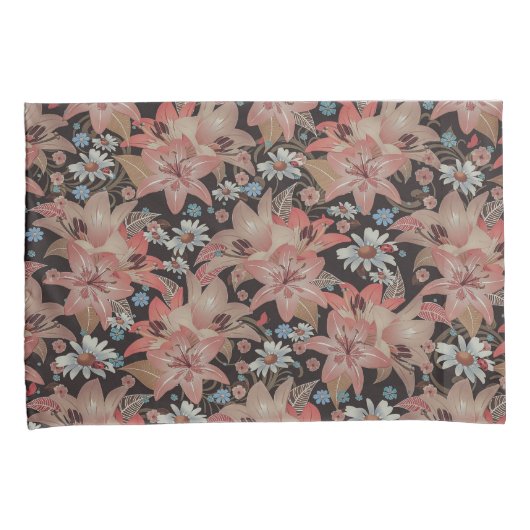 Elegant Floral Achtergrond | Proefcase Kussensloop (Voorkant-Rechts)