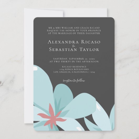 Elegant Floral Ampersand Collectie Wedding (Voorkant)