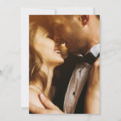 Elegant Floral Arch Script Romantic Photo Weddensc (Achterkant)