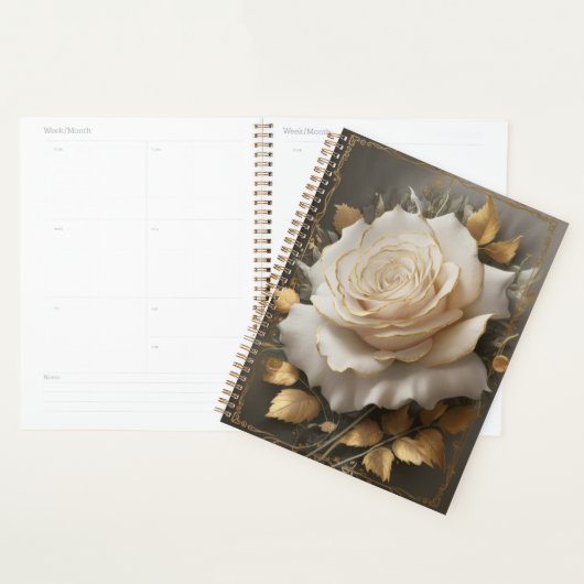 Elegant Floral Art Design Planner (Display)
