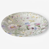 Elegant Floral Autumn Wedding Paper Bord (Gekanteld)