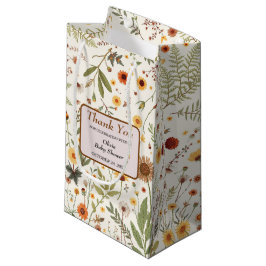 Elegant Floral Baby shower Bedankt Bag Klein Cadeauzakje