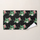 Elegant Floral Bath Towel Set Bad Handdoek (Handdoek)