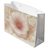 Elegant Floral Beauty Cosmetic Professional Groot Cadeauzakje (Achterkant Gekanteld)