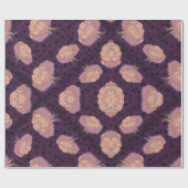 Elegant Floral Blanket – Cozy Botanical Throw  Cadeaupapier (Vlak)