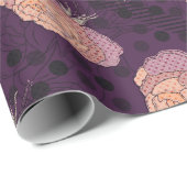 Elegant Floral Blanket – Cozy Botanical Throw  Cadeaupapier (Rol Hoek)