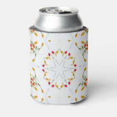 Elegant Floral Blikjeskoeler (Blikje Achterkant)