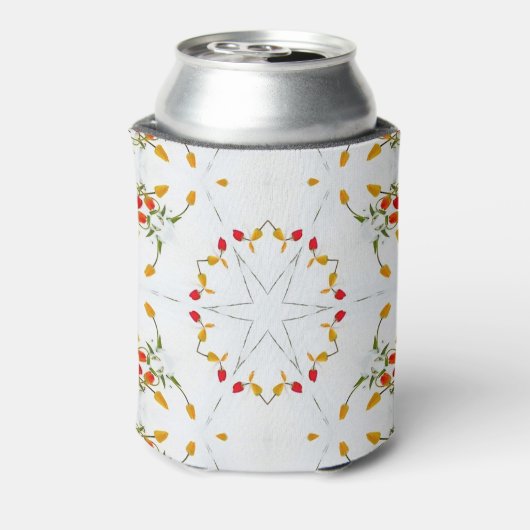 Elegant Floral Blikjeskoeler (Blikje Achterkant)