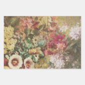 Elegant Floral Botanical Inpakpapier Vel (Voorkant)