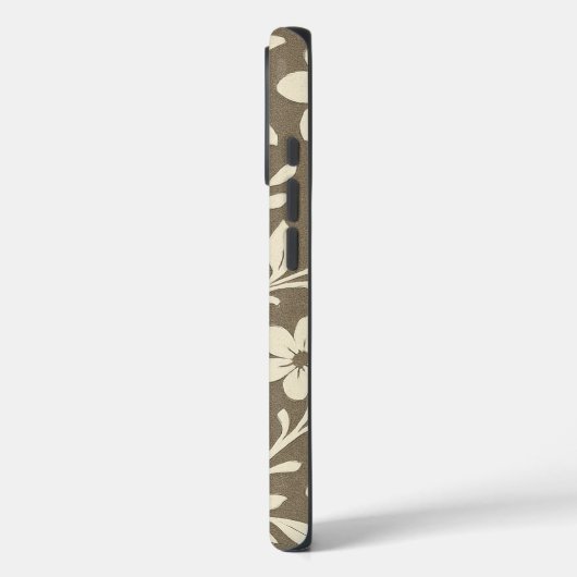 Elegant floral & Botanical iPhone Pro Case  (Achterkant / Links)