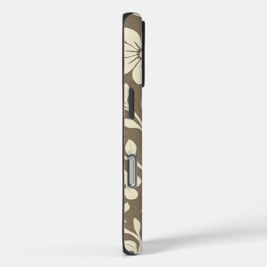 Elegant floral & Botanical iPhone Pro Case  (Achterkant / Rechts)