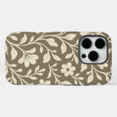 Elegant floral & Botanical iPhone Pro Case  (Achterkant (horizontaal))