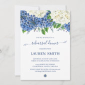 Elegant Floral Botanical Wedding Rehearsal Dinner Kaart (Voorkant)