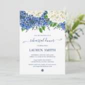 Elegant Floral Botanical Wedding Rehearsal Dinner Kaart (Staand voorkant)