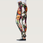 Elegant Floral Botanical Work Out Leggings (Links)