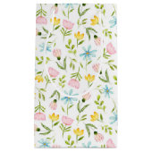 Elegant Floral Botanisch Patroon Klein Cadeauzakje (Voorkant)