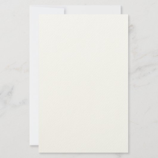 Elegant  Floral Botanische Bourgogne Tekst Briefpapier (Achterkant)