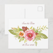 Elegant Floral Bouquet Briefkaart (Voorkant / Achterkant)