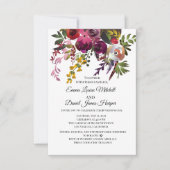 Elegant Floral Bouquet Kaart (Voorkant)