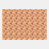 Elegant  Floral Bouquet Pattern Inpakpapier Vel (Voorkant 3)