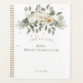 Elegant Floral Bouquet The Future Mrs Wedding Planner (Voorkant)