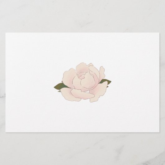 Elegant Floral Bridal advies en wenst Kaart (Achterkant)