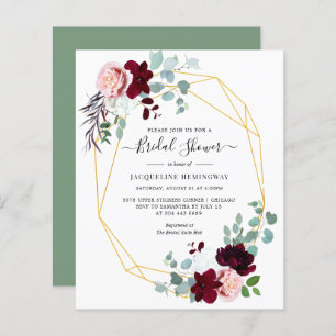 Elegant Floral Bridal Shower