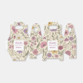 Elegant Floral Bridal Shower Bloom Garden Bedankdoosjes (Uitgevouwen)