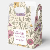 Elegant Floral Bridal Shower Bloom Garden Bedankdoosjes (Geopend)