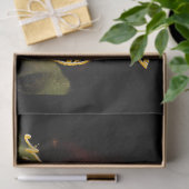 Elegant  Floral Briefkaart Weefpapier Tissuepapier (Geschenk)