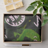 Elegant  Floral Briefkaart Weefpapier Tissuepapier (Geschenk)