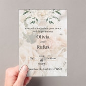 elegant floral bruiloft uitnodiging (Insitu (Draagbaar))