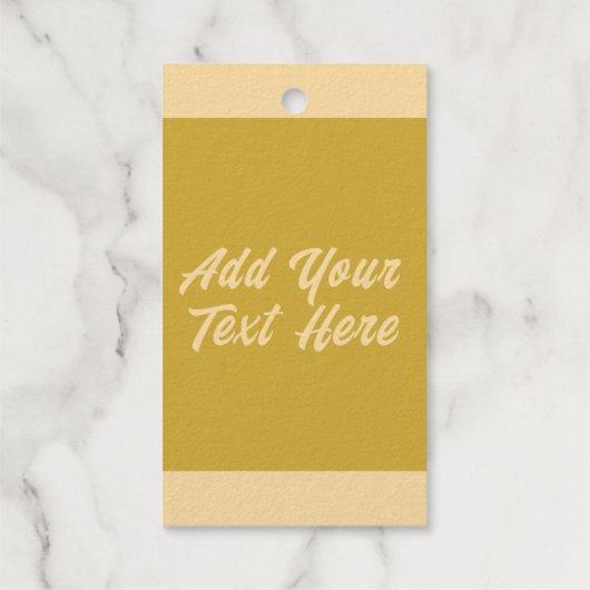 Elegant Floral Cadeaulabels (Achterkant)