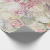 Elegant  Floral Cadeaupapier (Hoek)