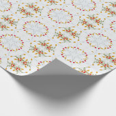 Elegant  Floral Cadeaupapier (Hoek)