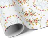 Elegant  Floral Cadeaupapier (Rol Hoek)